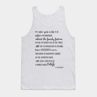 Team Robert Parrot Quote Tank Top